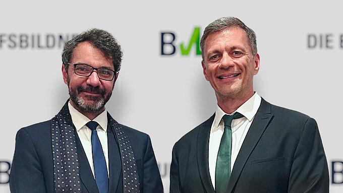 Bundesvorsitzende Jörg Riemer und Pascal Koch